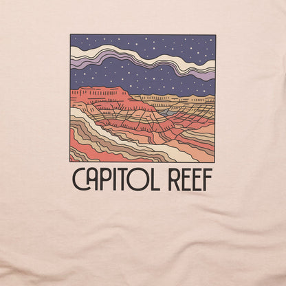 Capitol Reef National Park at Night T-Shirt