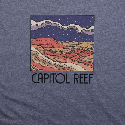 Capitol Reef National Park at Night T-Shirt