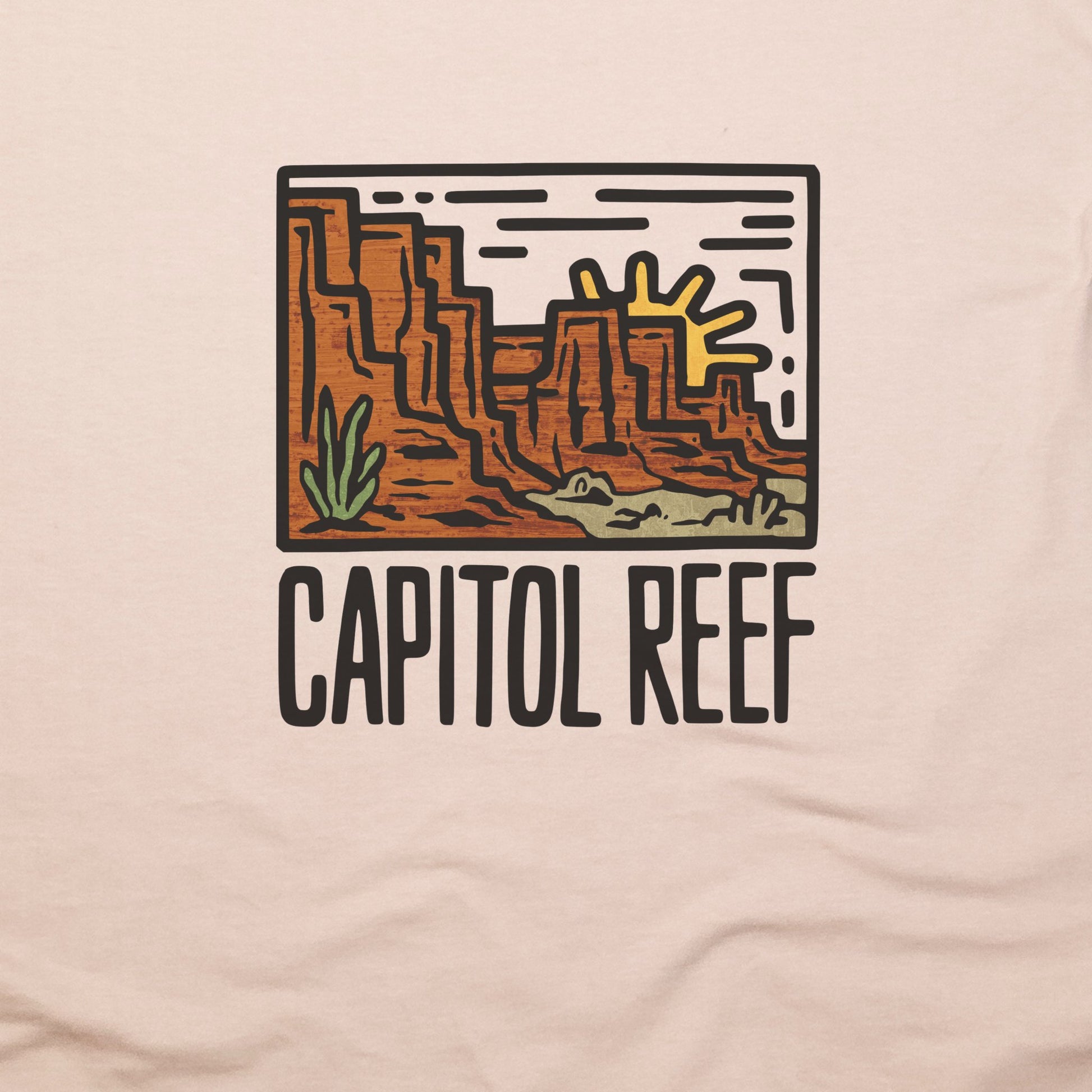 Capitol Reef National Park T-Shirt Adventure and Outdoors Themed T-Shirt