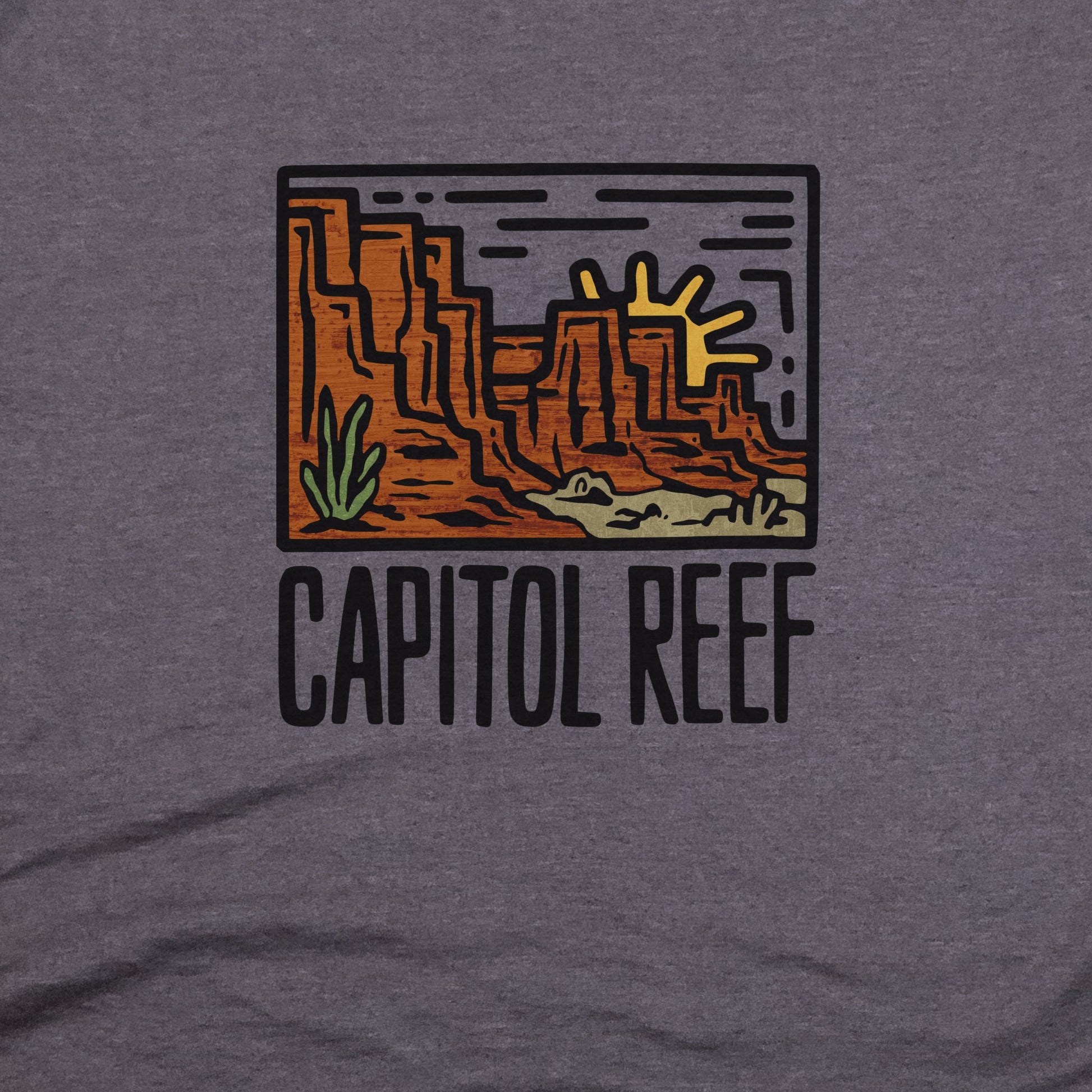 Capitol Reef National Park T-Shirt Adventure and Outdoors Themed T-Shirt