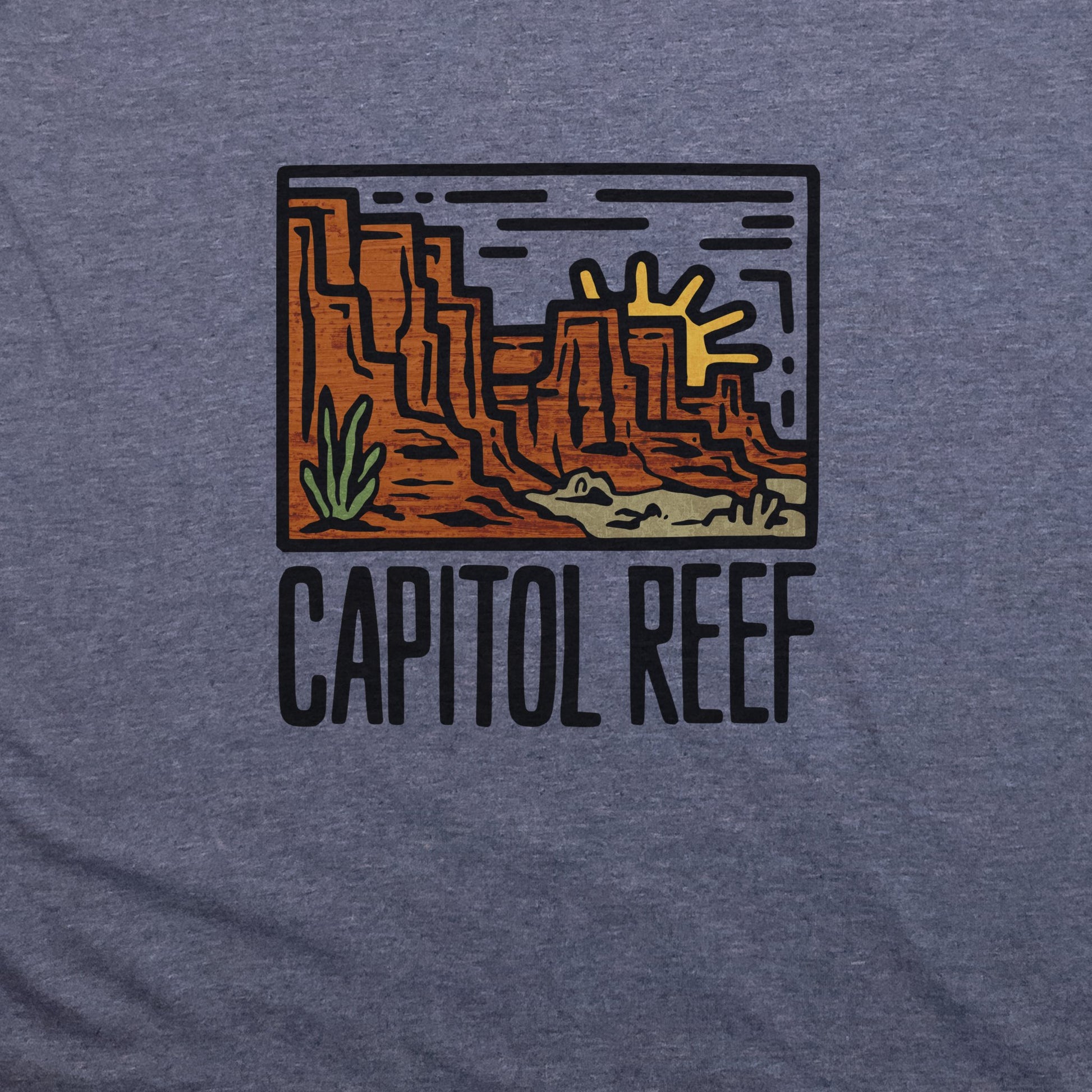 Capitol Reef National Park T-Shirt Adventure and Outdoors Themed T-Shirt