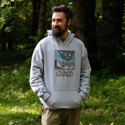 Chaco Culture National Historical Park at Night Hoodie