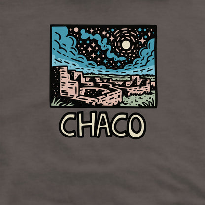 Chaco Culture National Historical Park at Night Crewneck Sweatshirt