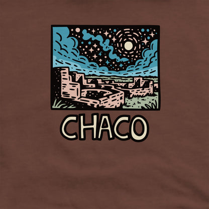 Chaco Culture National Historical Park at Night Crewneck Sweatshirt