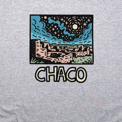 Chaco Culture National Historical Park at Night Crewneck Sweatshirt