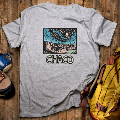 Chaco Culture National Historical Park at Night T-Shirt