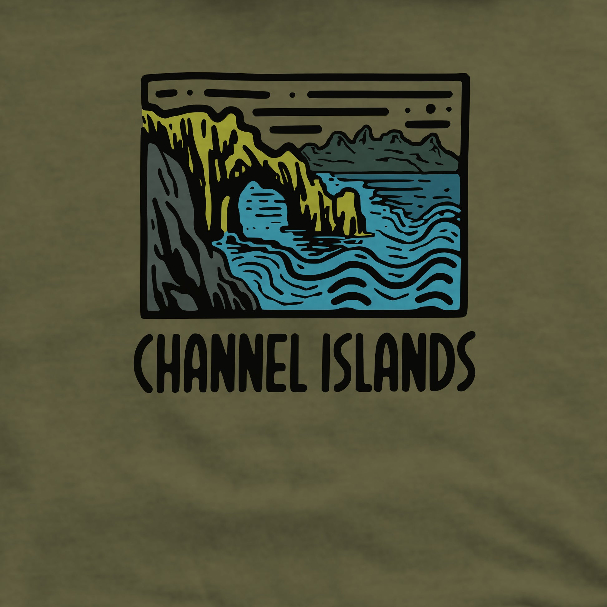 Channel Islands National Park Crewneck Sweatshirt Adventure and Outdoors Themed Sweatshirt