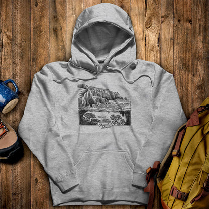 Channel Islands Line Drawing Hoodie