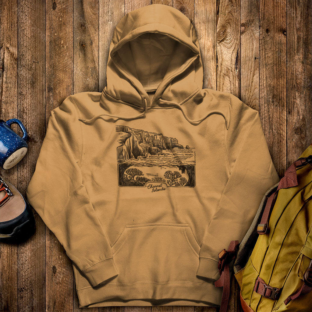 Channel Islands Line Drawing Hoodie