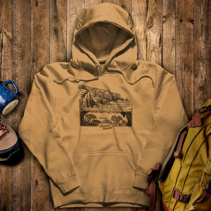 Channel Islands Line Drawing Hoodie