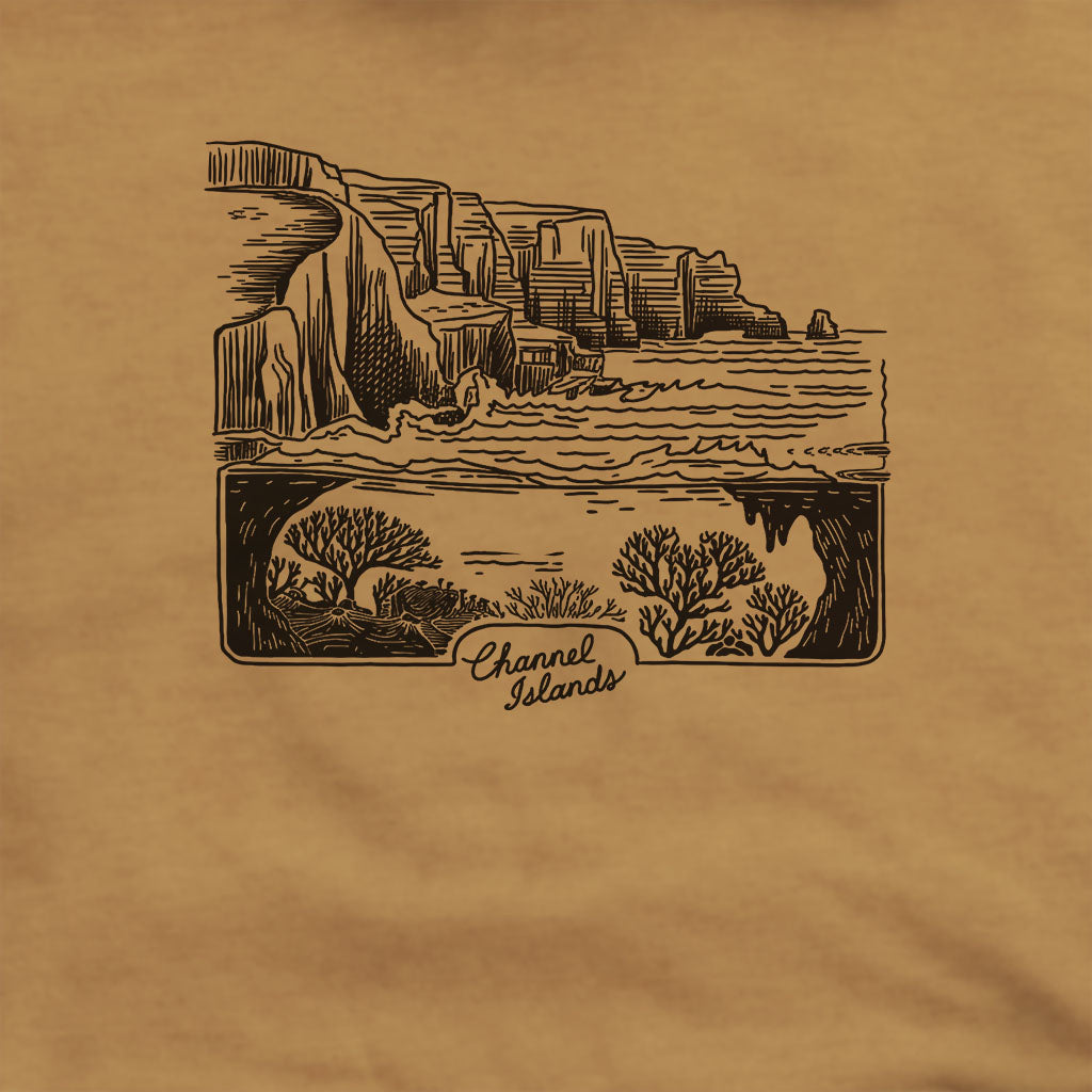 Channel Islands Line Drawing Hoodie