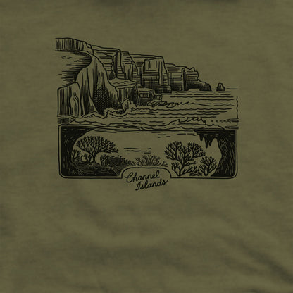 Channel Islands Line Drawing Hoodie