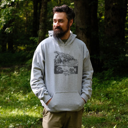 Channel Islands Line Drawing Hoodie
