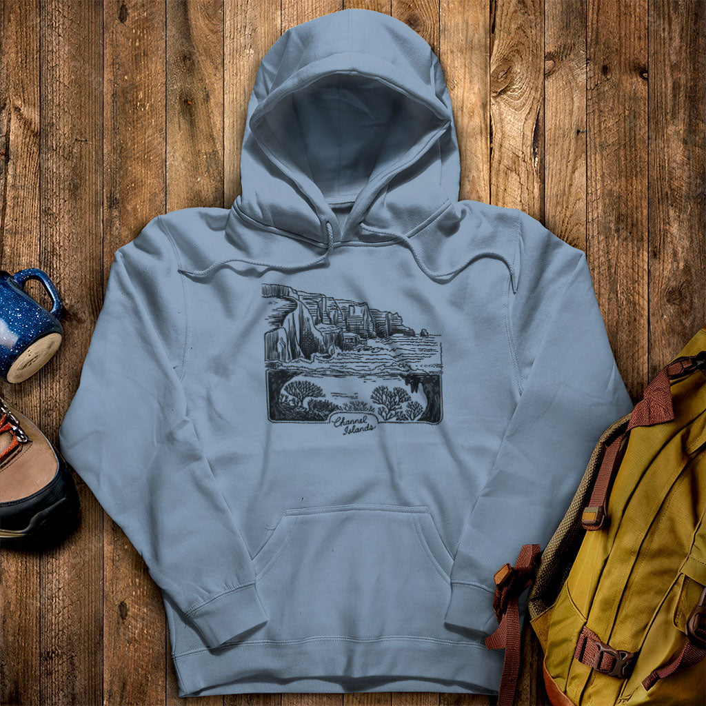 Channel Islands Line Drawing Hoodie