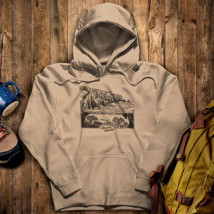 Channel Islands Line Drawing Hoodie