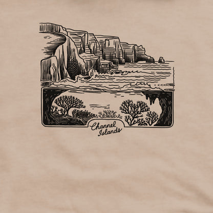 Channel Islands Line Drawing Crewneck Sweatshirt