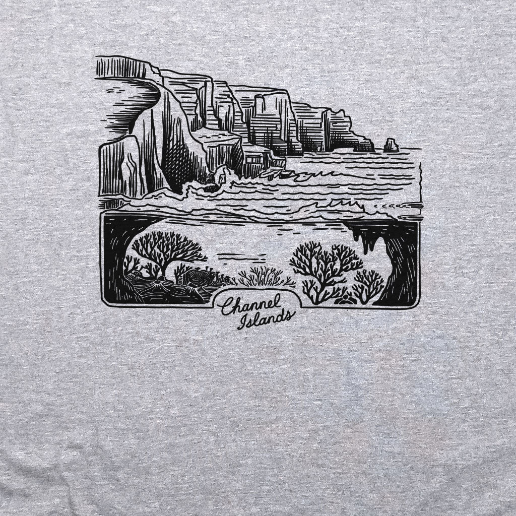 Channel Islands Line Drawing Crewneck Sweatshirt
