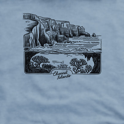 Channel Islands Line Drawing Crewneck Sweatshirt