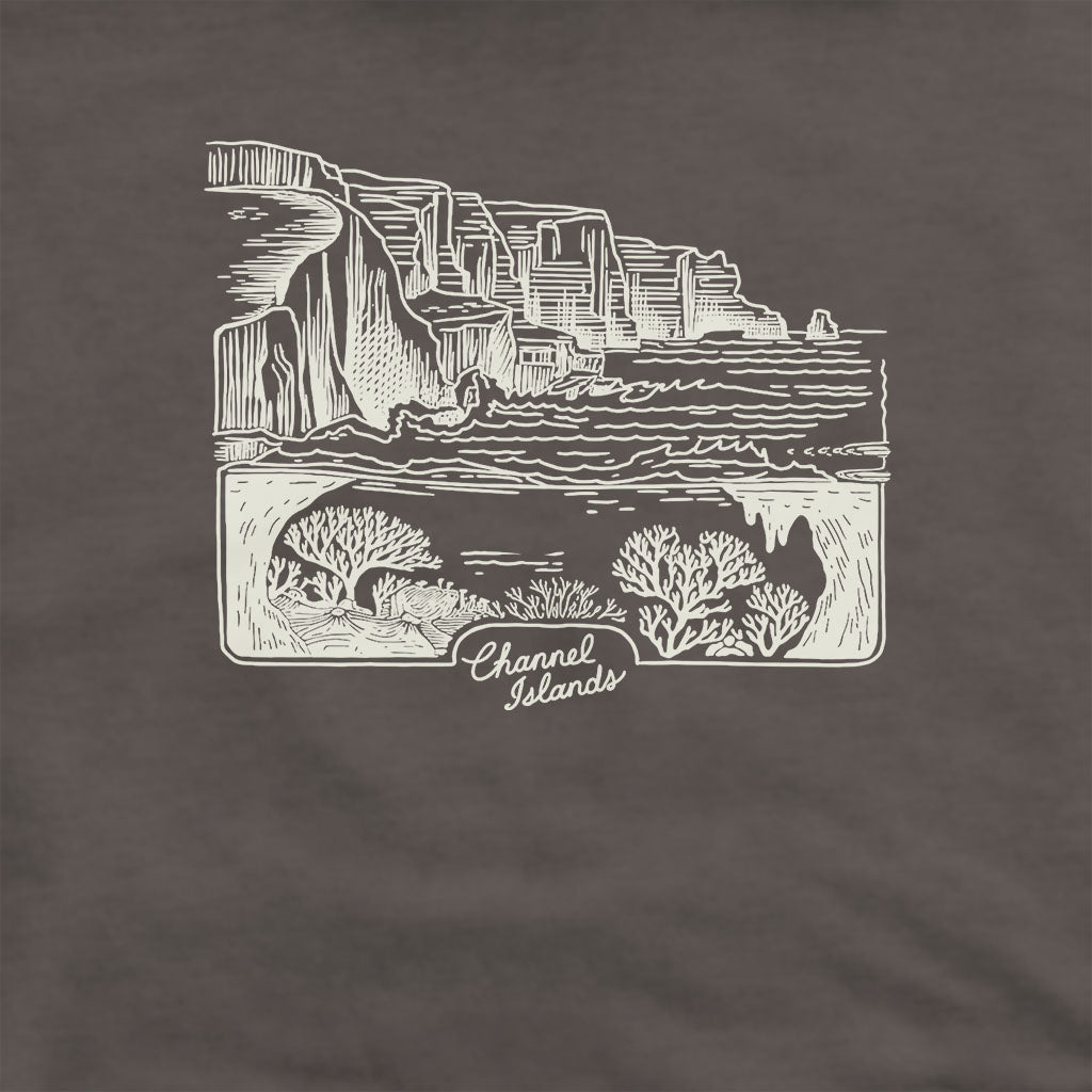 Channel Islands Line Drawing Hoodie