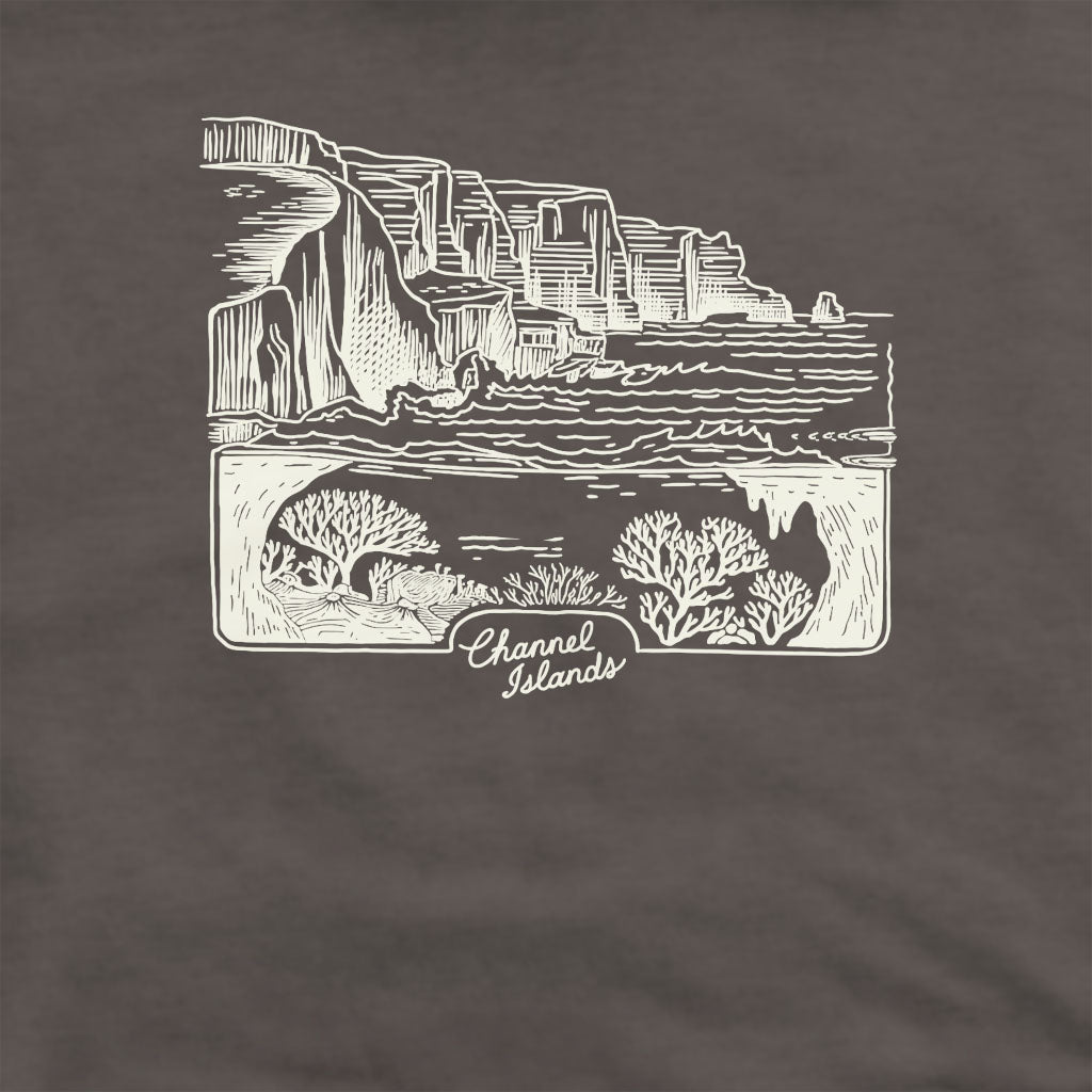 Channel Islands Line Drawing Crewneck Sweatshirt