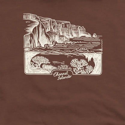 Channel Islands Line Drawing Crewneck Sweatshirt