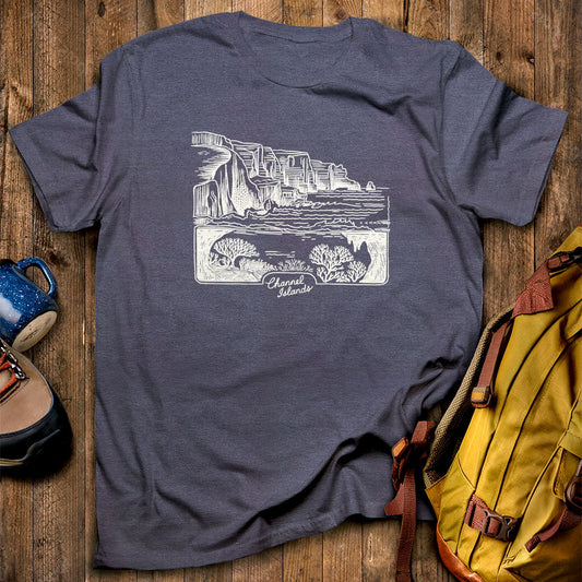 Channel Islands Line Drawing T-Shirt