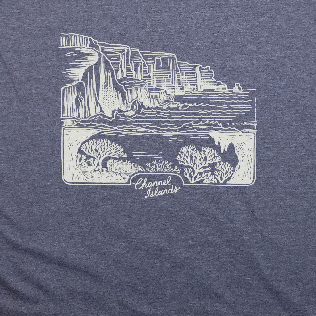 Channel Islands Line Drawing T-Shirt