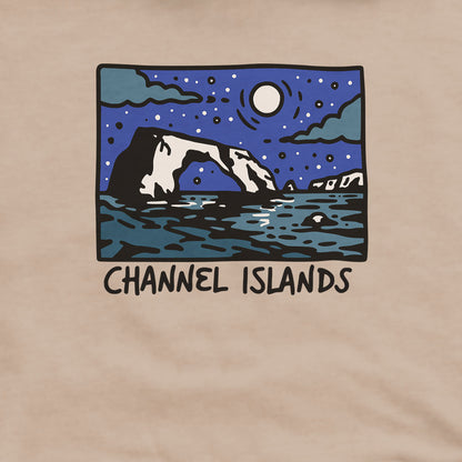 Channel Islands at Night Hoodie