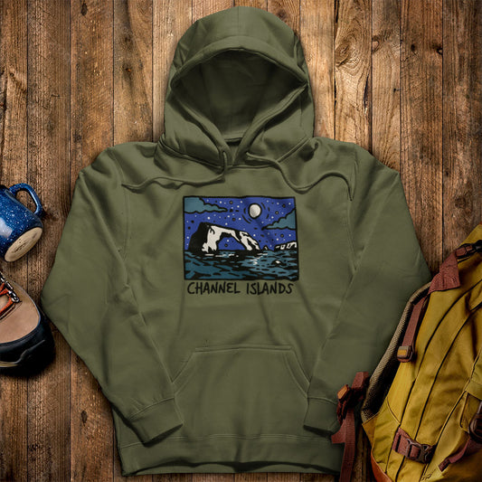 Channel Islands at Night Hoodie