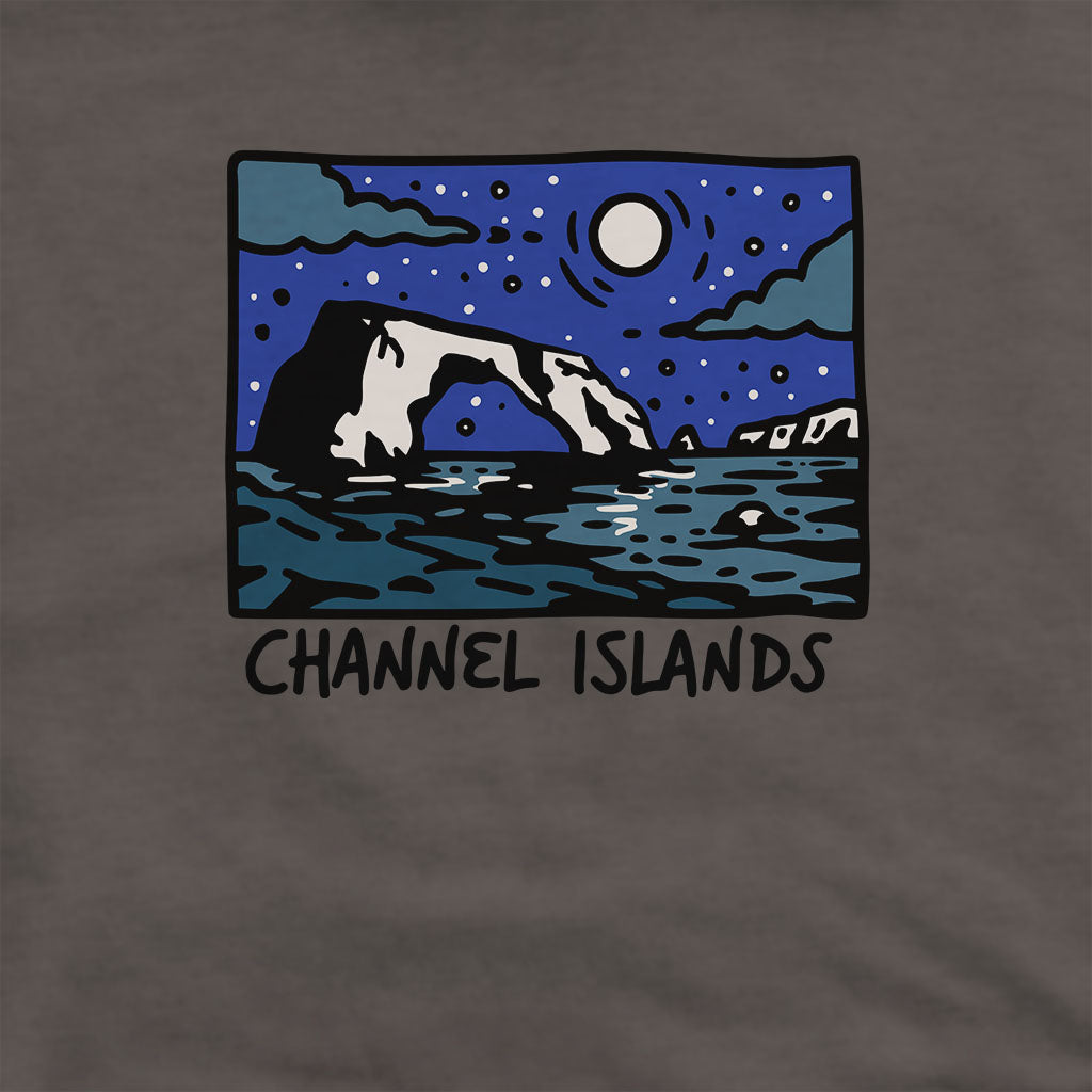 Channel Islands at Night Hoodie