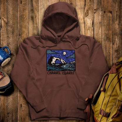 Channel Islands at Night Hoodie