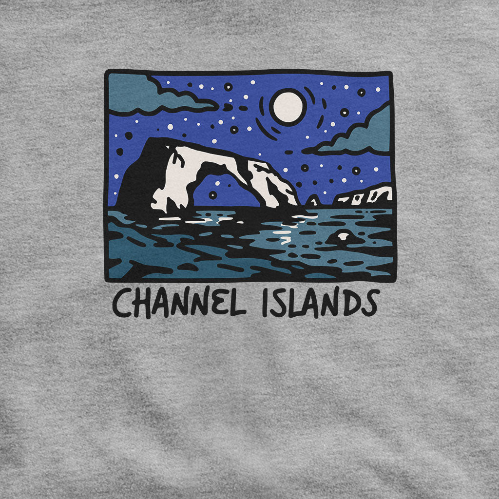 Channel Islands at Night Hoodie