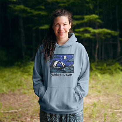 Channel Islands at Night Hoodie