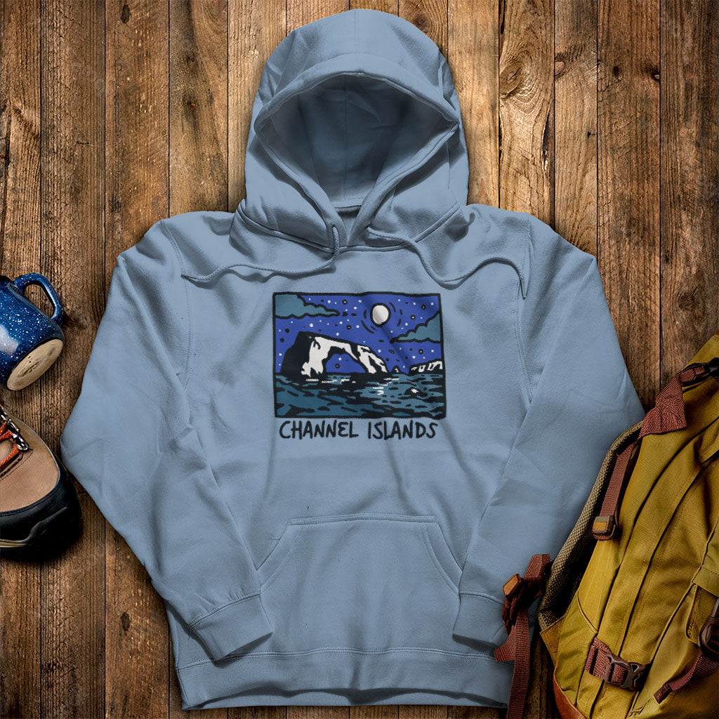 Channel Islands at Night Hoodie