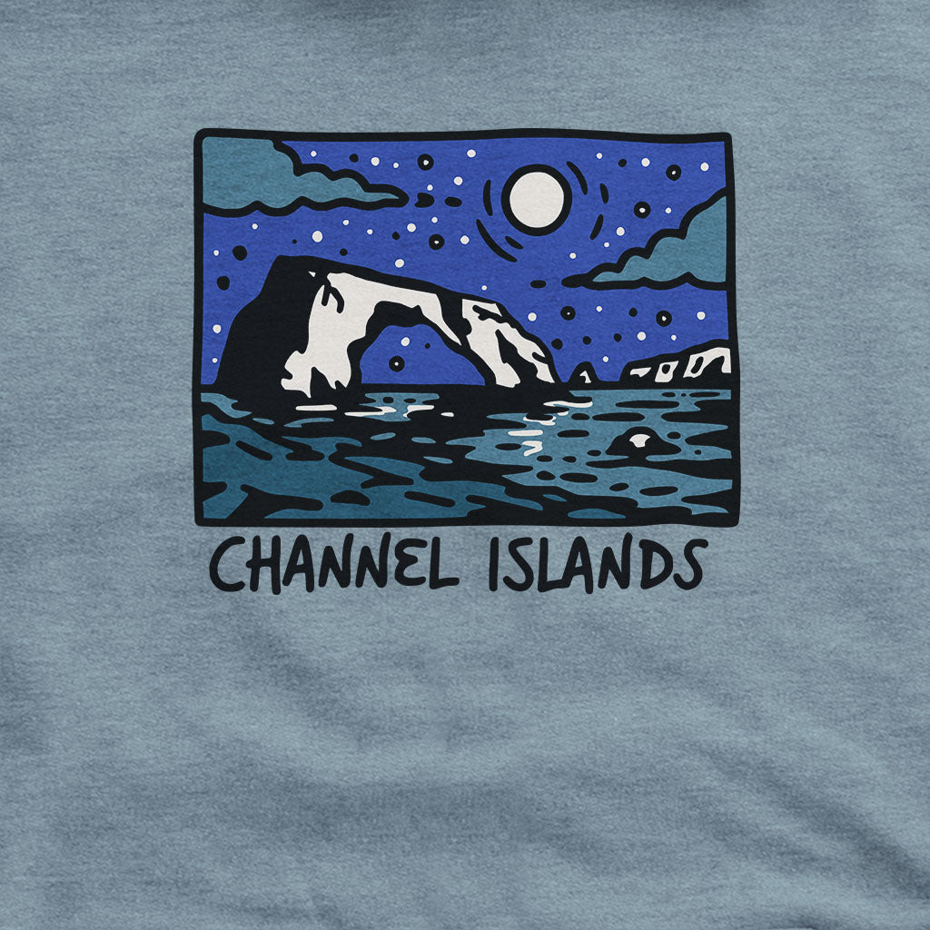 Channel Islands at Night Hoodie