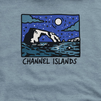 Channel Islands at Night Hoodie