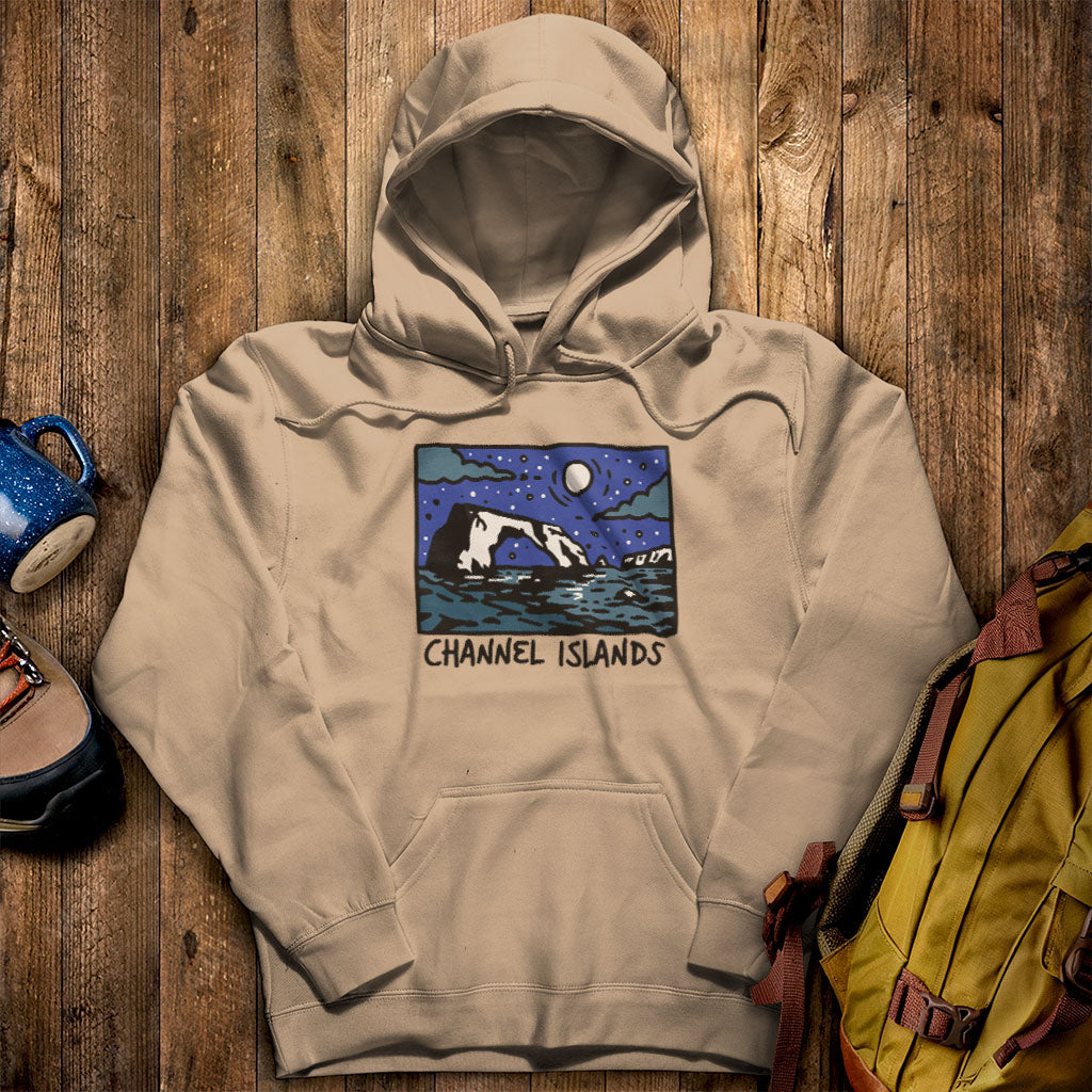 Channel Islands at Night Hoodie
