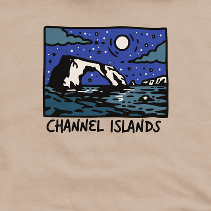Channel Islands at Night Crewneck Sweatshirt
