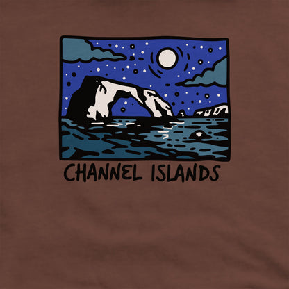 Channel Islands at Night Crewneck Sweatshirt