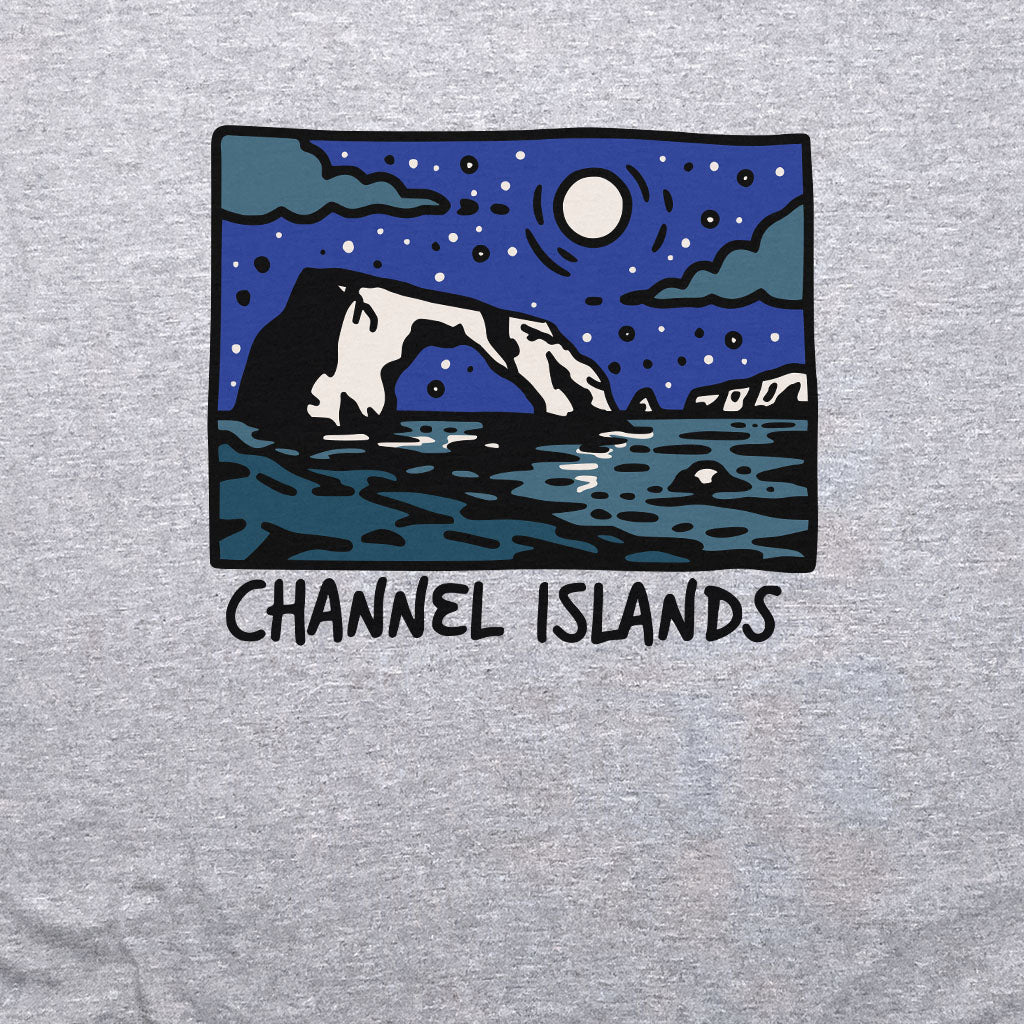 Channel Islands at Night Crewneck Sweatshirt