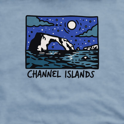 Channel Islands at Night Crewneck Sweatshirt