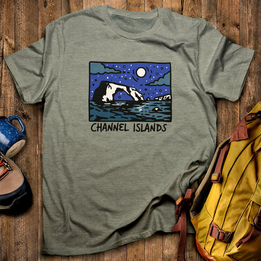 Channel Islands at Night T-Shirt