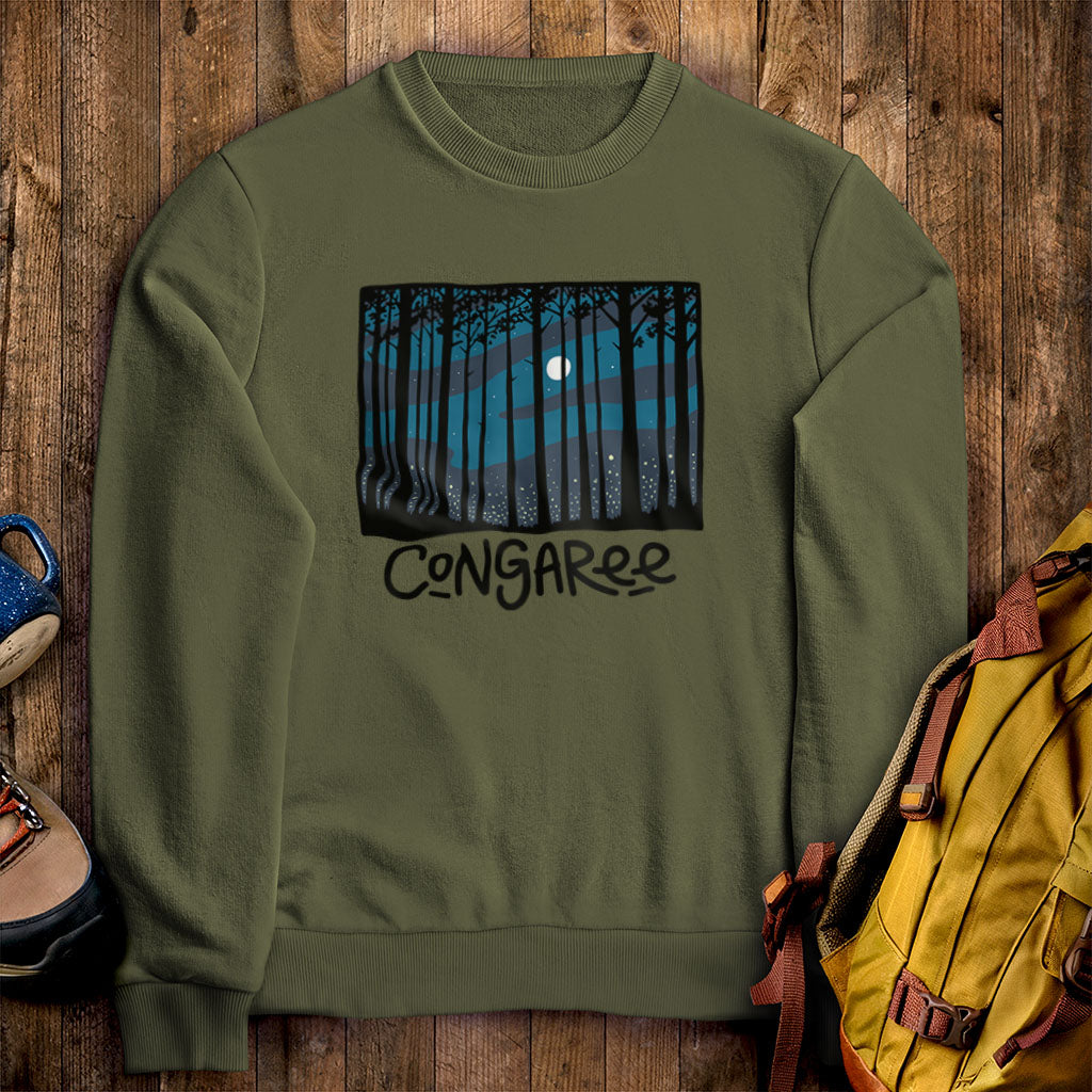 Congaree at Night Crewneck Sweatshirt