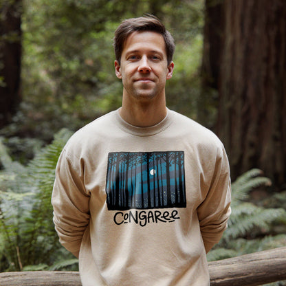 Congaree at Night Crewneck Sweatshirt