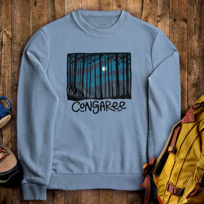 Congaree at Night Crewneck Sweatshirt