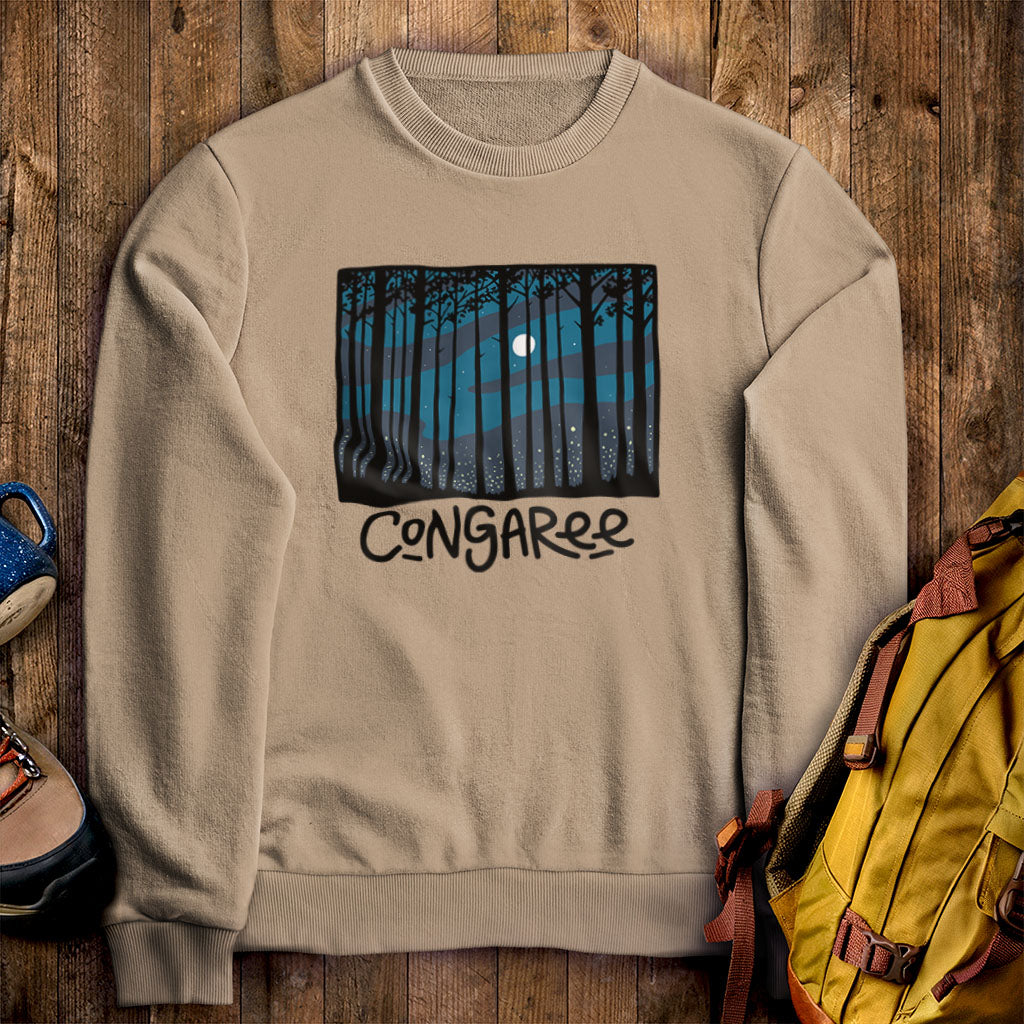 Congaree at Night Crewneck Sweatshirt