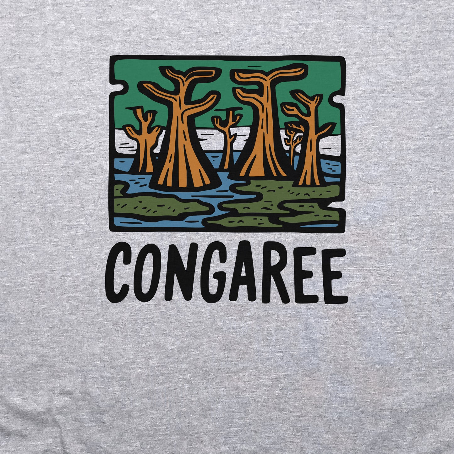 Congaree National Park Crewneck Sweatshirt Adventure and Outdoors Themed Sweatshirt