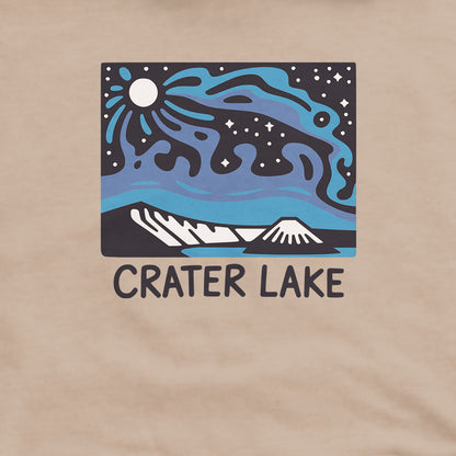 Crater Lake at Night Hoodie