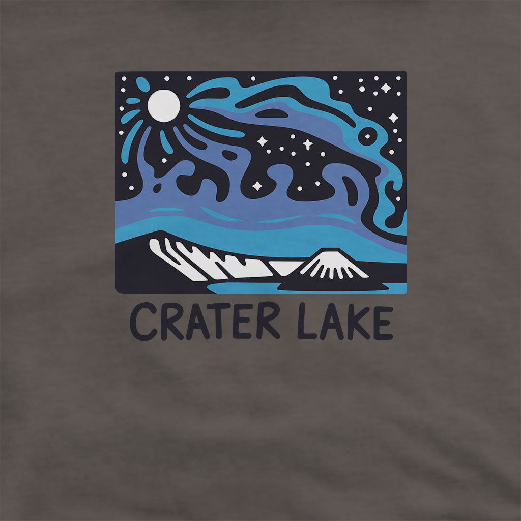 Crater Lake at Night Hoodie