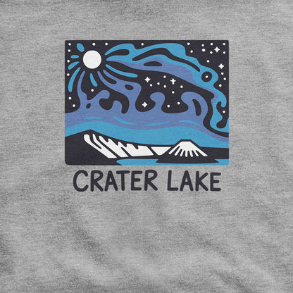 Crater Lake at Night Hoodie
